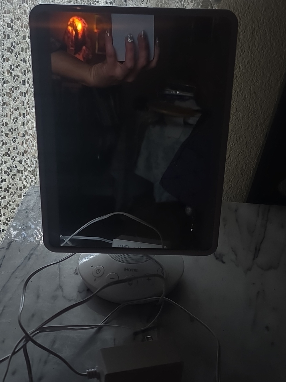 iHome reflect vanity mirror with bluetooth